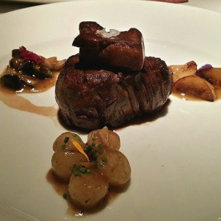 Angus beef tenderloin with foie gras on fig morel glaze - Bukit Bintang's Frangipani Restaurant & Bar (Bukit Bintang)|Klang Valley