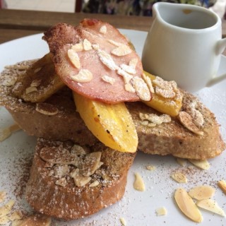 Roasted Banana Bacon French Toast w/ Passion Wild Honey - Sri Hartamas's BreadFruits (Sri Hartamas)|Klang Valley