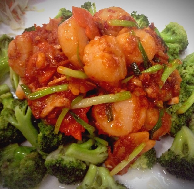 หอยเชลล ผ ดซอส X O Wang Thong Laeng S Ho Kitchen Seafood Family