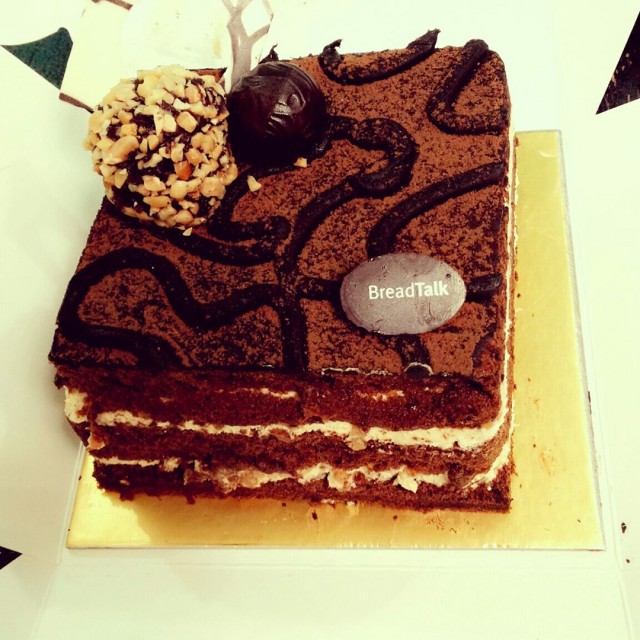Choconut Forest Breadtalk Roti Kue Senayan Jakarta