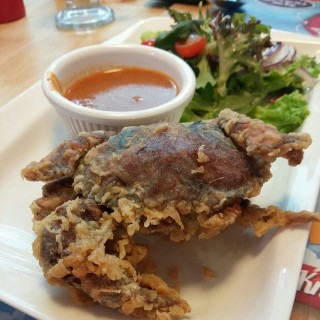 Crispy Soft Shell Crab with Lobster Sauce - 位於River Valley的Boston Seafood Shack (River Valley) | 新加坡