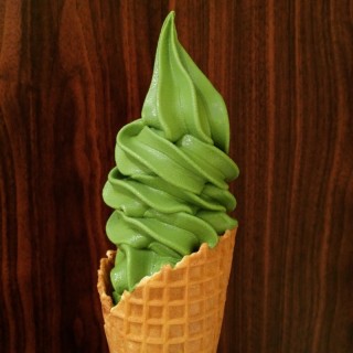 Matcha ice cream cone - Causeway Bay's i CREMERiA (Causeway Bay)|Hong Kong
