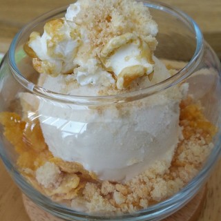 caramel salty vanilla ice cream - 位于Pantai Indah Kapuk的Northpole Cafe (Pantai Indah Kapuk) | 雅加达