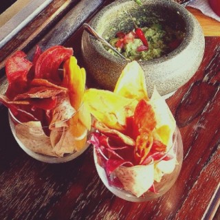 Spicy Guacamole Dip serves with Crisp Vegetables - Kuala Lumpur City Center / Fuego @ Troika Sky Dining (Kuala Lumpur City Center)|Klang Valley