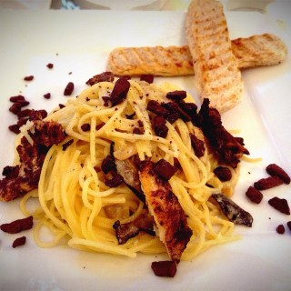 Xocolat Chicken Pasta - dari Café Xocolat (San Juan) di San Juan |Metro Manila