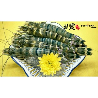 是日甘豐の真♡推介 ~ 《☆極上活虎蝦手握寿司 / Alive Tiger Shrimp Sushi @ 激安價$25一件☆》 - 位於大圍的甘豐寿司 (大圍) | 香港