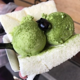 黑蜜豆抹茶雪糕多士 - Saga, Arashiyama, Hozukyo's ARINCO Kyoto Arashiyama Main Store (Saga, Arashiyama, Hozukyo)|Kyoto