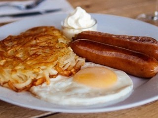 Rösti with Smoked Bratwurst - Lavender / Tolido's Espresso Nook (Lavender)|Singapore