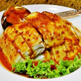 Chong Qing Style Poached Chicken, Spicy Peanut Sesame Sauce - City Hall's Szechuan Court & Kitchen (City Hall)|Singapore