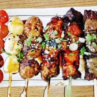 Skewers - Cherry Tomato, Quail Eggs, Chicken Meatball, Chicken Thigh, Pork Shoulder, Beef Short Rib - Bedok / The Burning Oak (Bedok)|Singapore