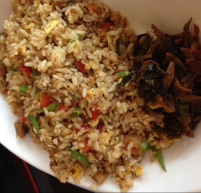 星鳗炒饭
