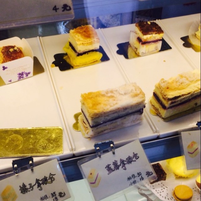 蓝莓拿破仑
