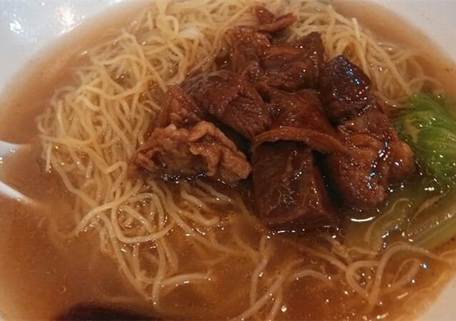 秘制柱侯牛腩面