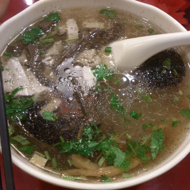 鸭血粉丝汤