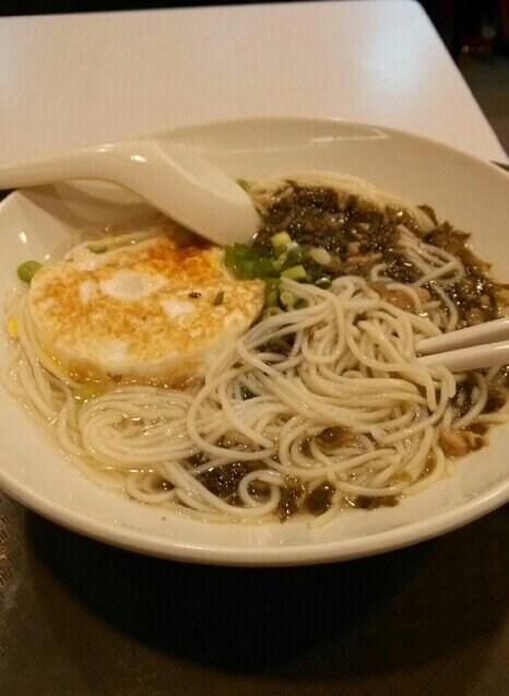 雪菜肉丝面