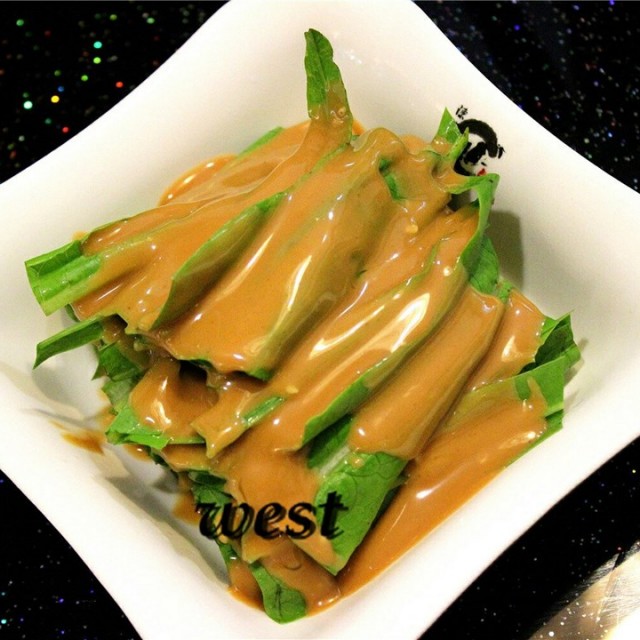 麻酱油麦菜
