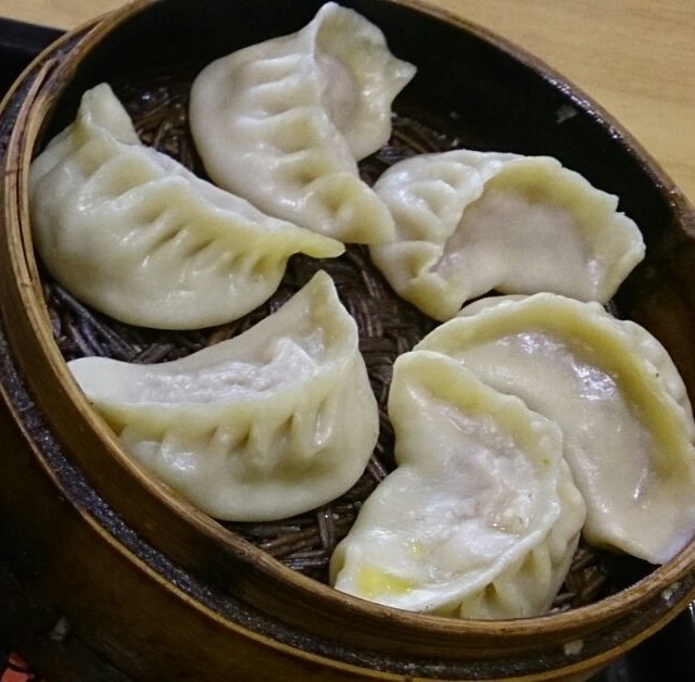 明虾蒸饺