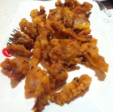 现炸酥肉