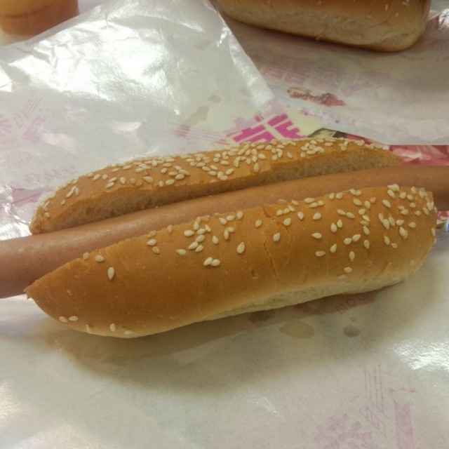 热狗面包