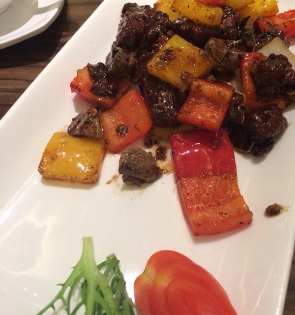 黑椒牛柳粒