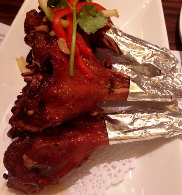 椒盐鸭下巴
