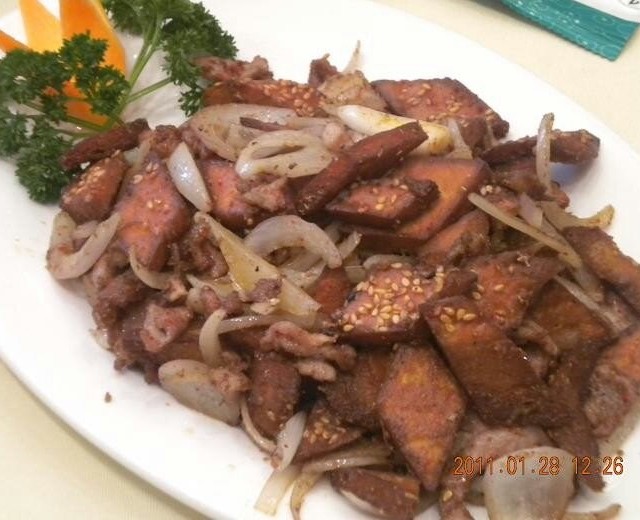 风味馕炒肉