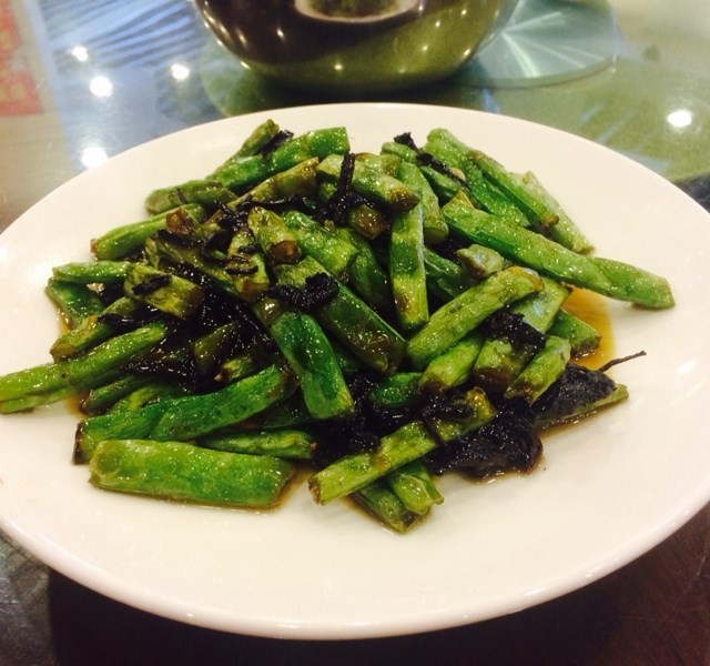 梅干菜四季豆
