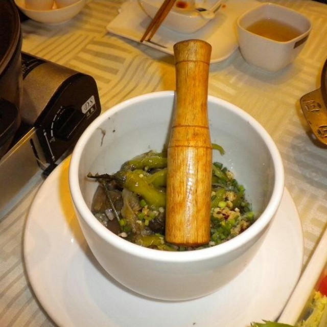 擂茄子