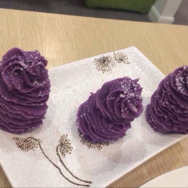 紫薯色拉