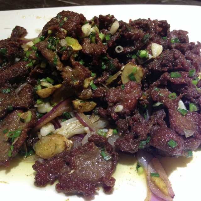干锅牛肉
