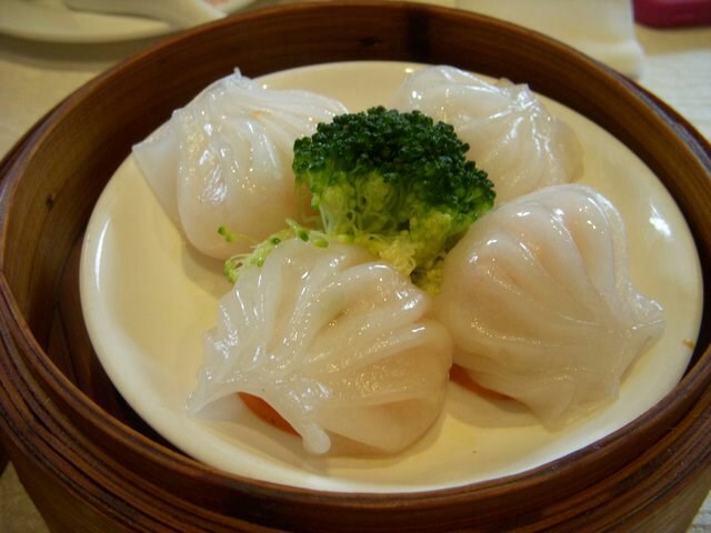 水晶虾饺