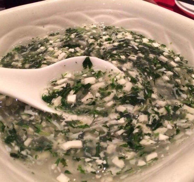 荠菜豆腐羹