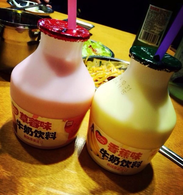 香蕉牛奶