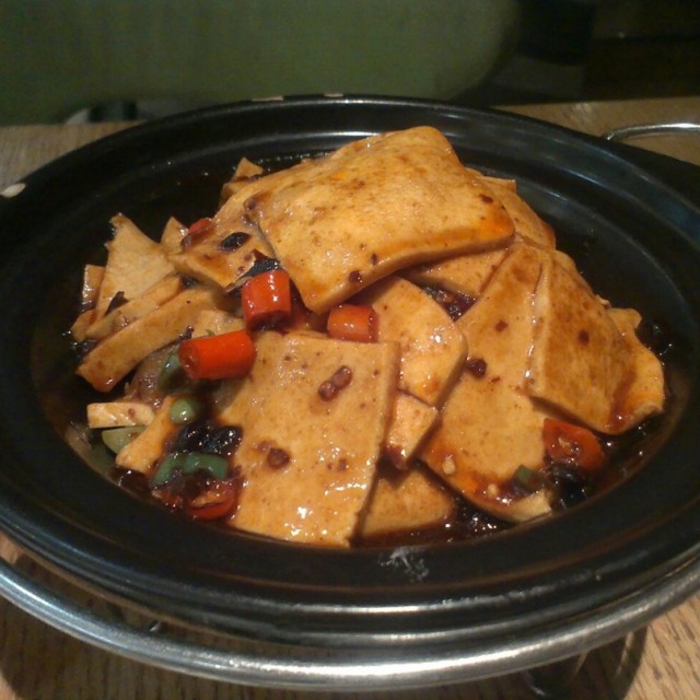 干锅千叶豆腐