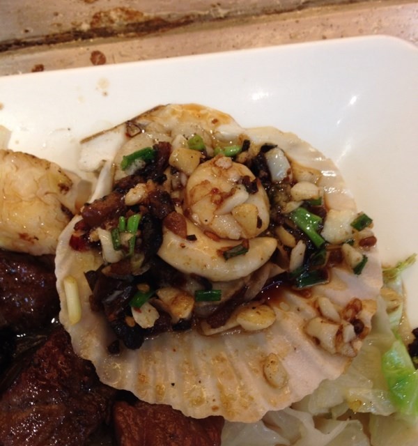 烤扇贝(套餐)