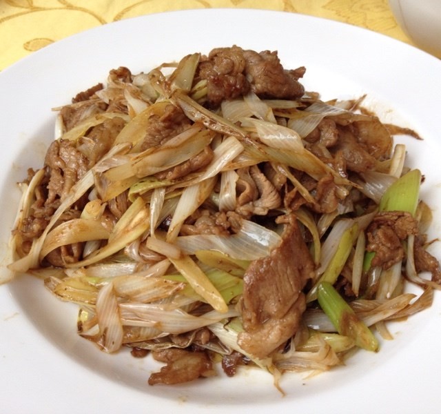葱爆羊肉
