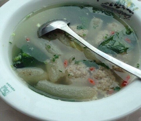 肉丸竹荪汤
