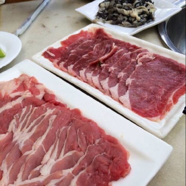 手切羊肉