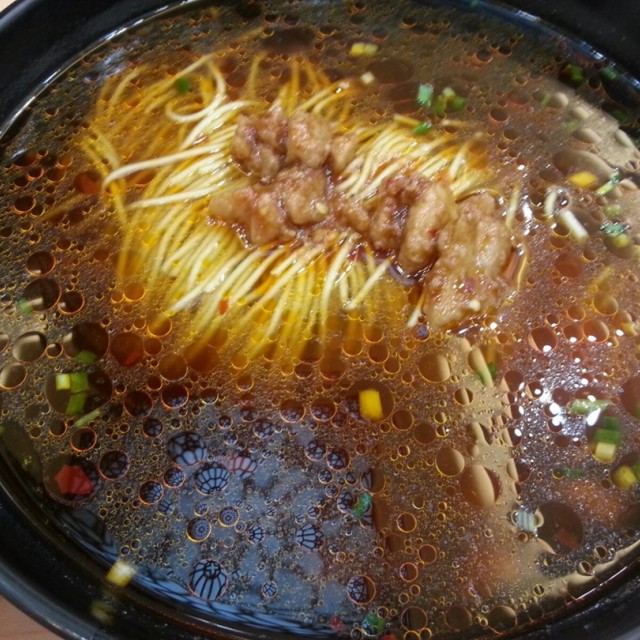 辣肉丁面