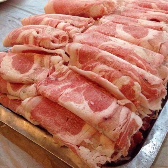 热气羊肉
