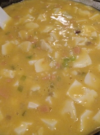 蟹黄豆花