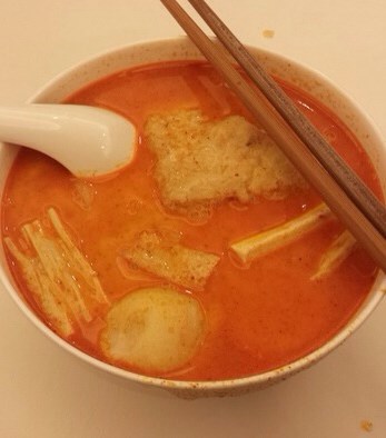 叻沙酿豆腐粗米粉套餐