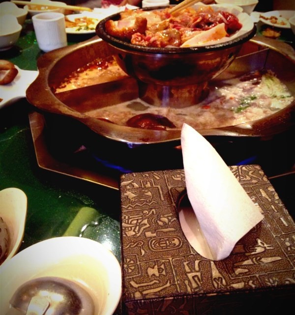 锅底