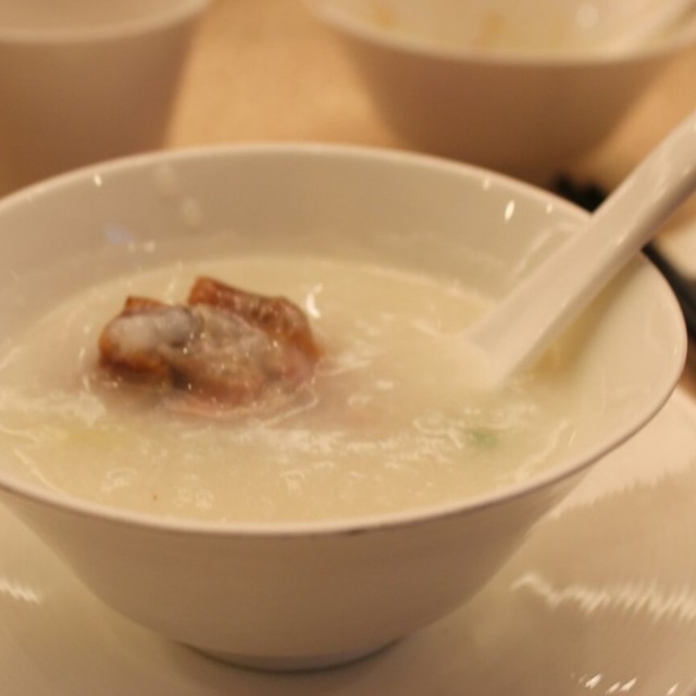 鸭肉白粥
