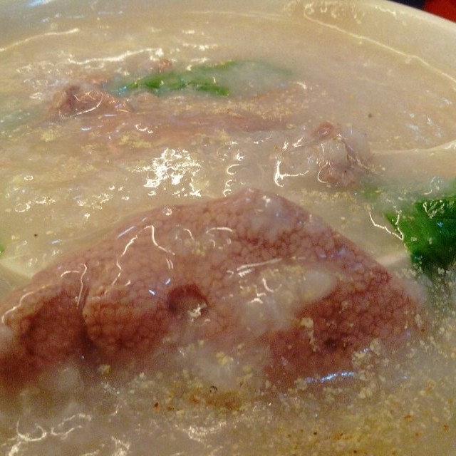 猪肝粥