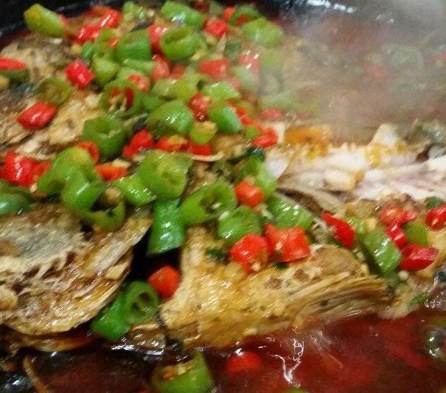 香辣豆豉烤鱼