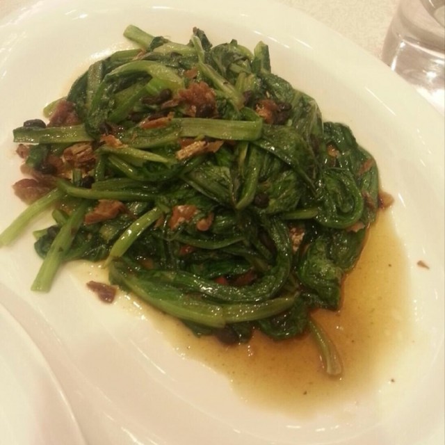 清炒油麦菜