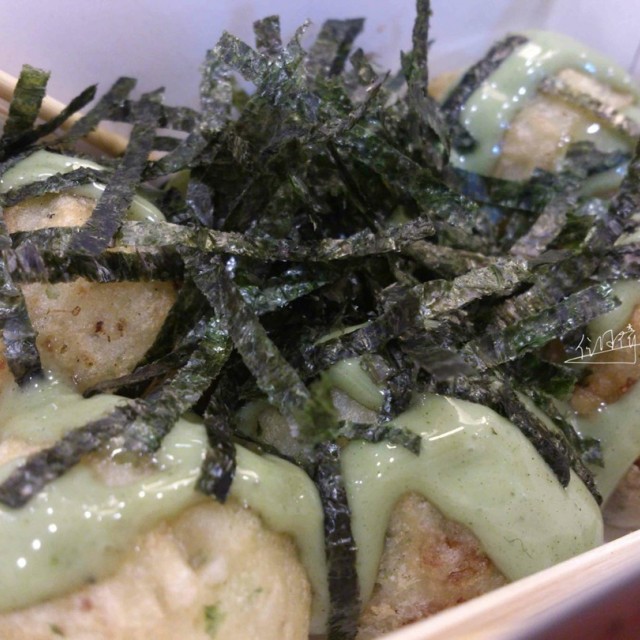 抹茶红豆丸子
