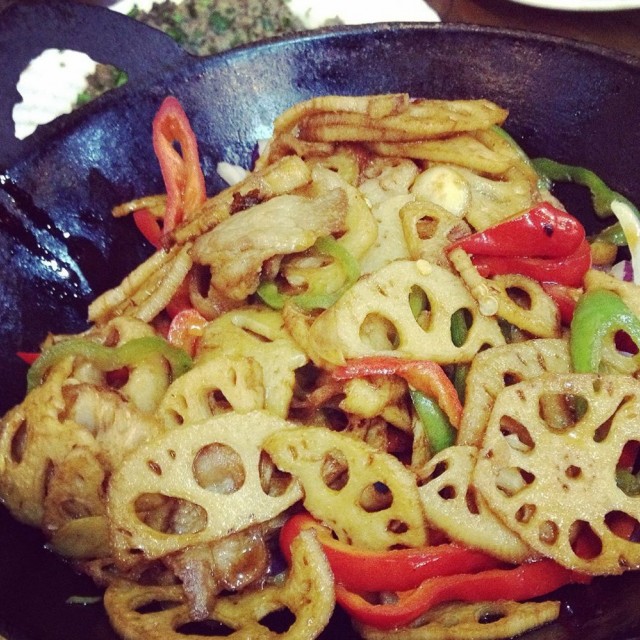 干锅藕片