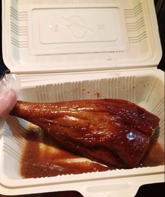 烧鹅腿